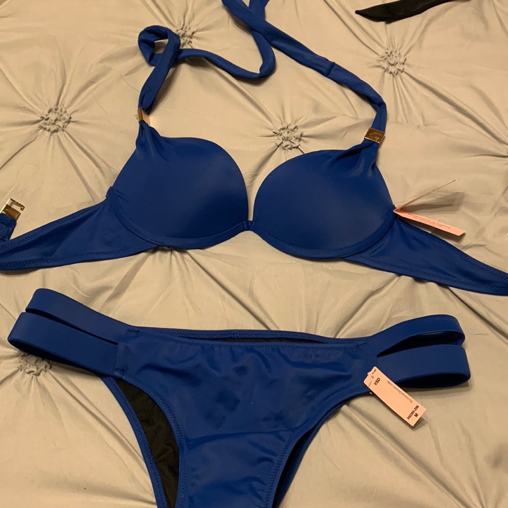 Victoria secret push up swim top and bottoms